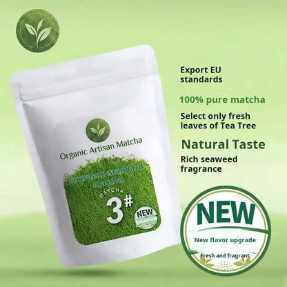 Pure Zen | Organic Artisan Matcha Green Tea Powder (60g / 2.1 oz) - Premium European Standard, Rich Umami & Smooth Finish